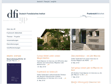 Tablet Screenshot of dfi.de