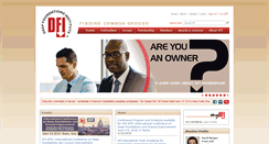 Desktop Screenshot of dfi.org