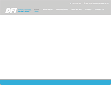 Tablet Screenshot of dfi.ca